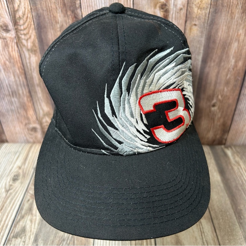 Vintage Dale Earnhardt Hat Cap Mens Snapback NASCAR Intimidator 3 Big Logo Chase
